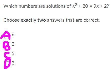 Which numbers are solutions-example-1