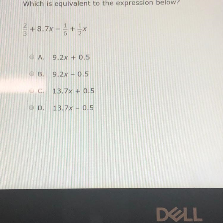 Which is equivalent to the expression below?-example-1