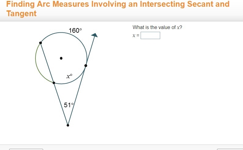 What is the value of x-example-1