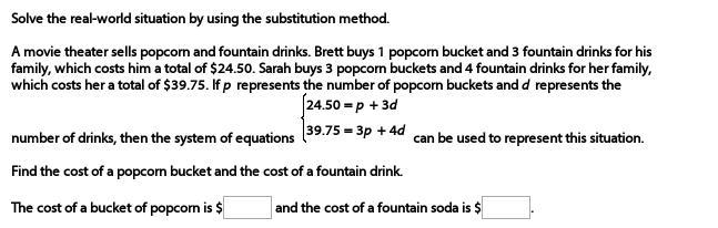 Solving systems of an equation - Homework due tomorrow - Picture provided-example-1