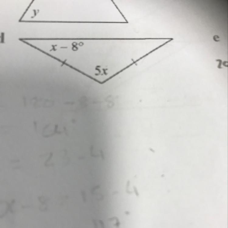 How to find x and the equation for it-example-1