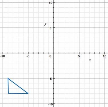 Which triangle defined by the given points on the coordinate plane is similar to the-example-1