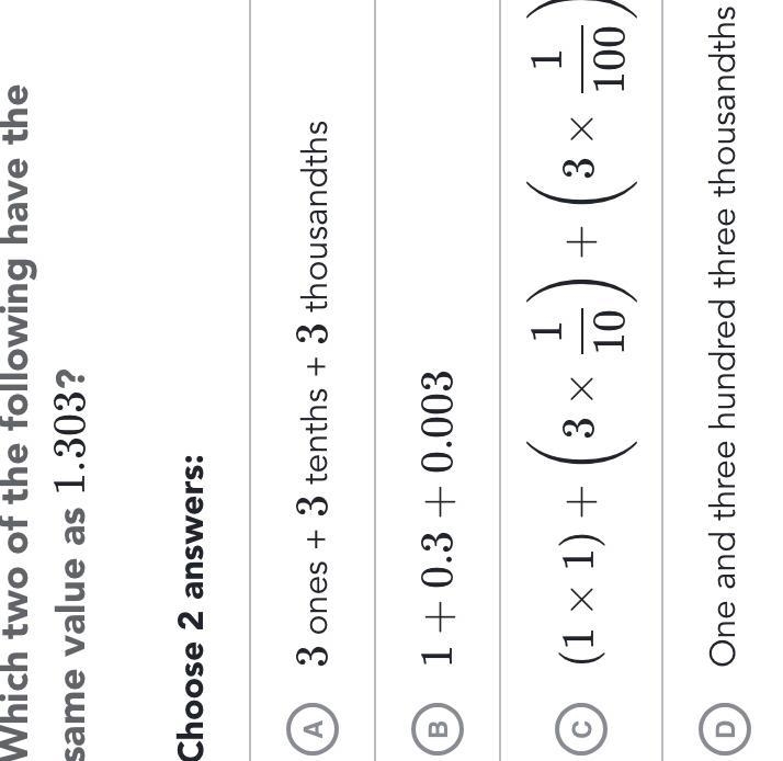 Can you please help me which one has the same value as 1.303-example-1