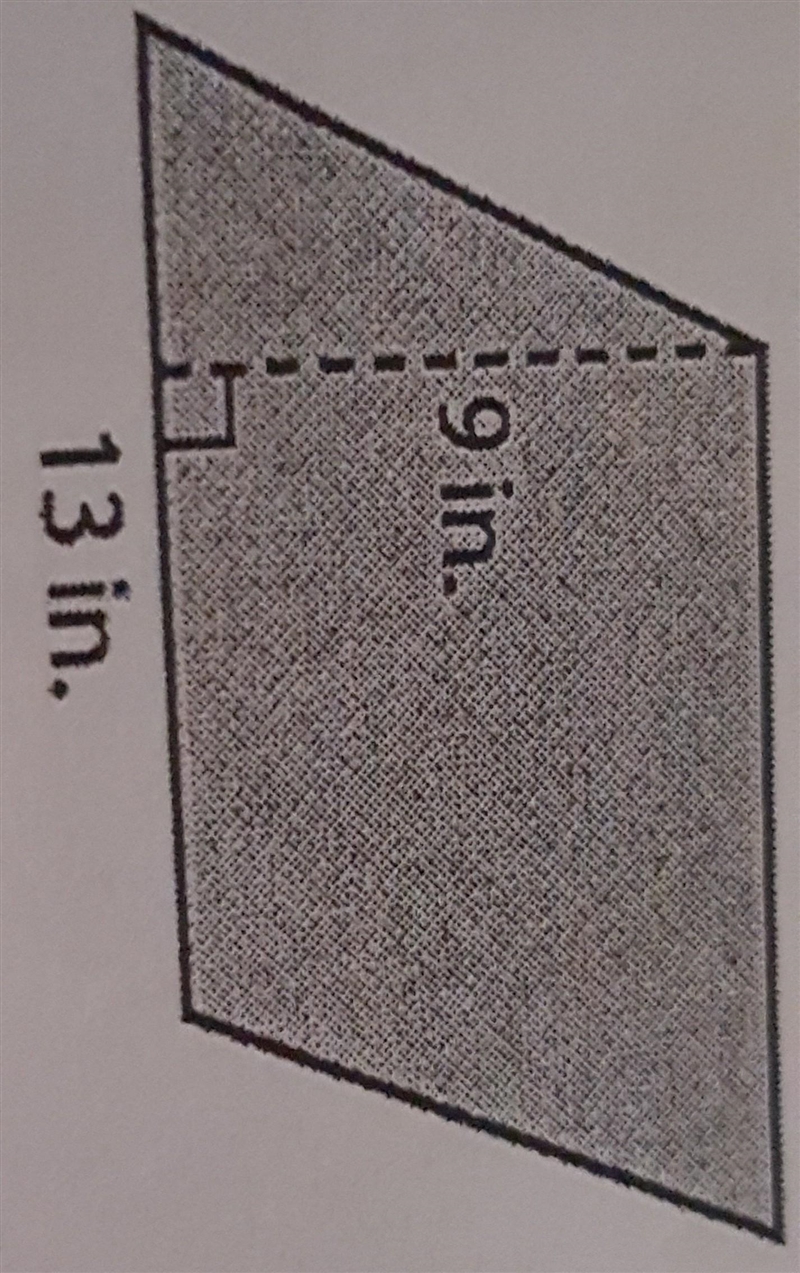 Find the area of the parallelagram ​-example-1