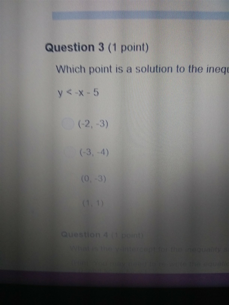 Which point is a solution to the inequality-example-1