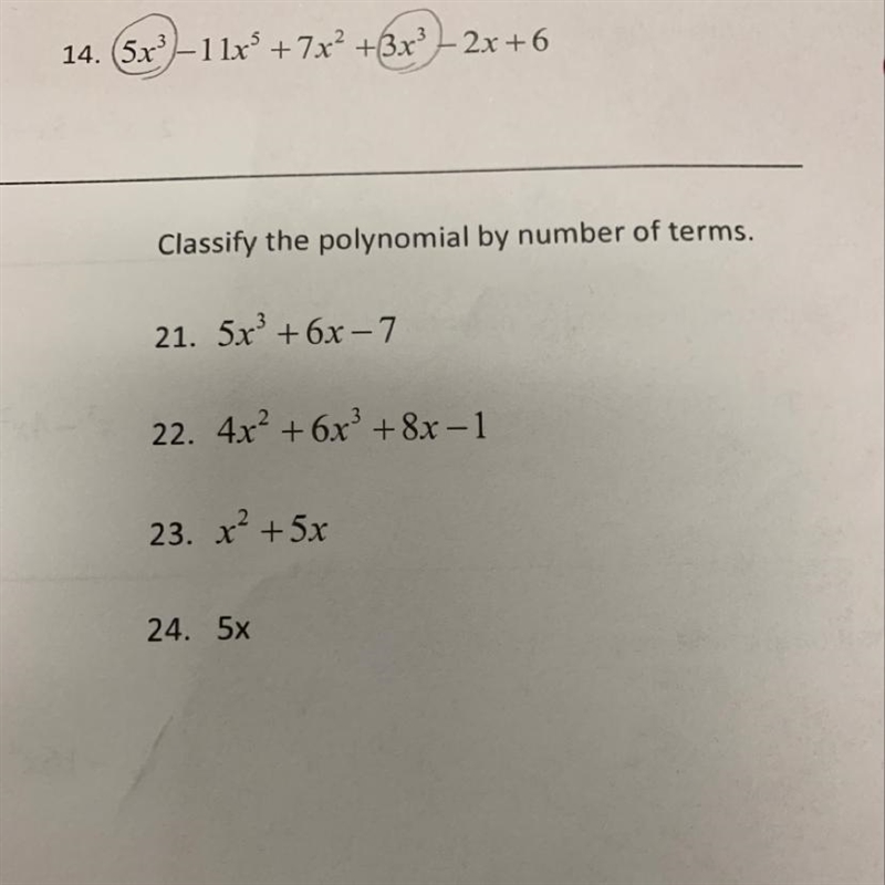 Can anyone show me how to do these? And if so write an explanation on how to solve-example-1