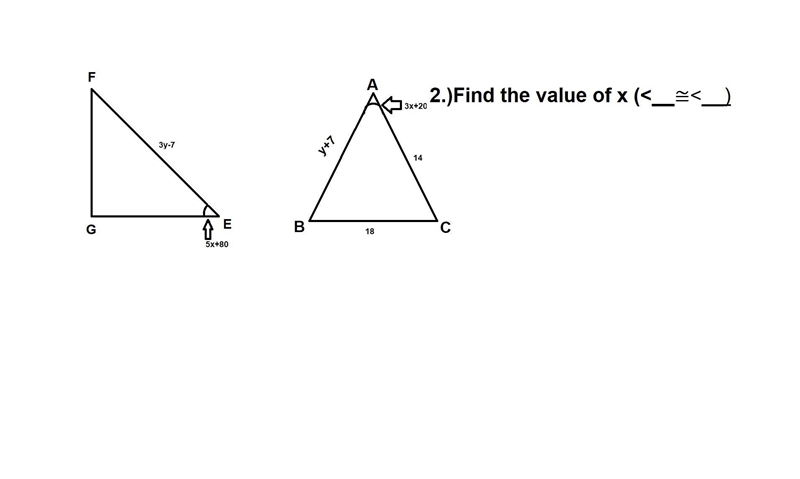 2.) What is the value of x?-example-1