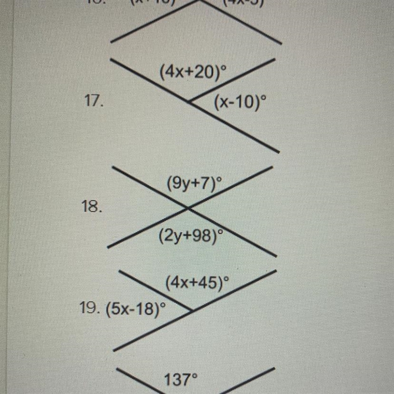 Need help on #18 i don't know how to set this up-example-1