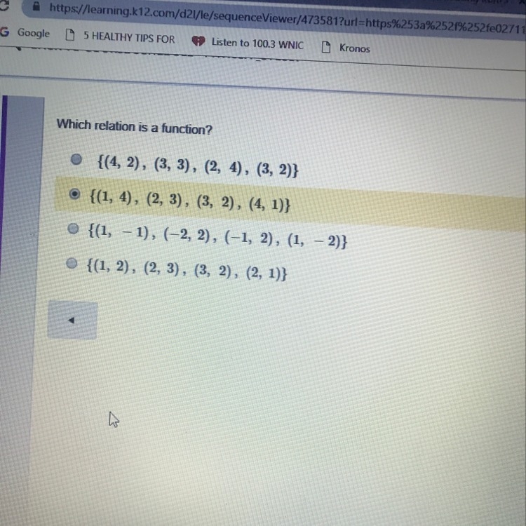 Which relation is a function?-example-1