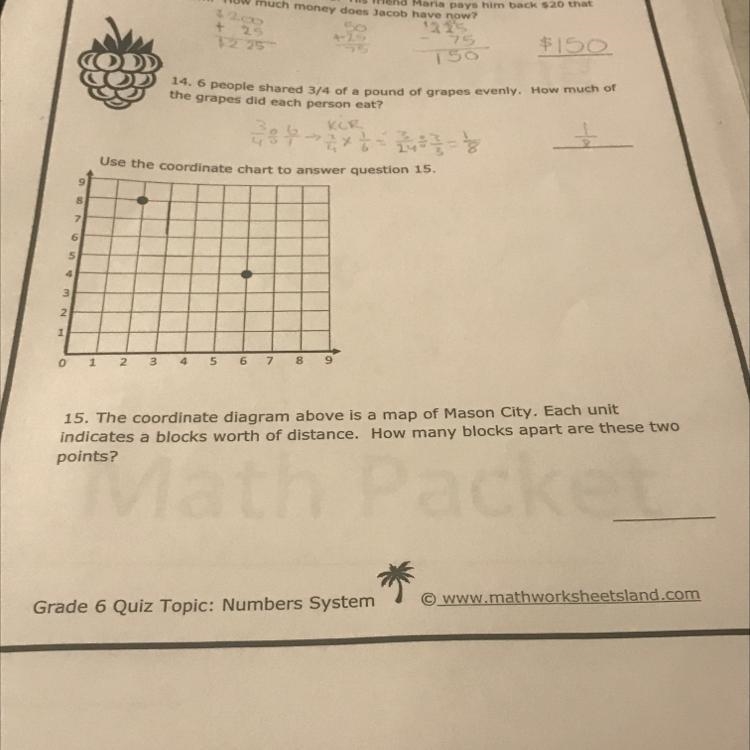 Help with number 15 with the graph-example-1