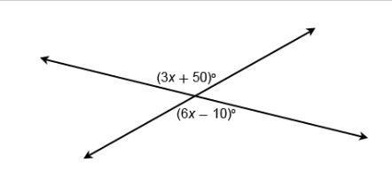 HELP PLEASE!! What is the value of x? Enter your answer in the box.-example-1