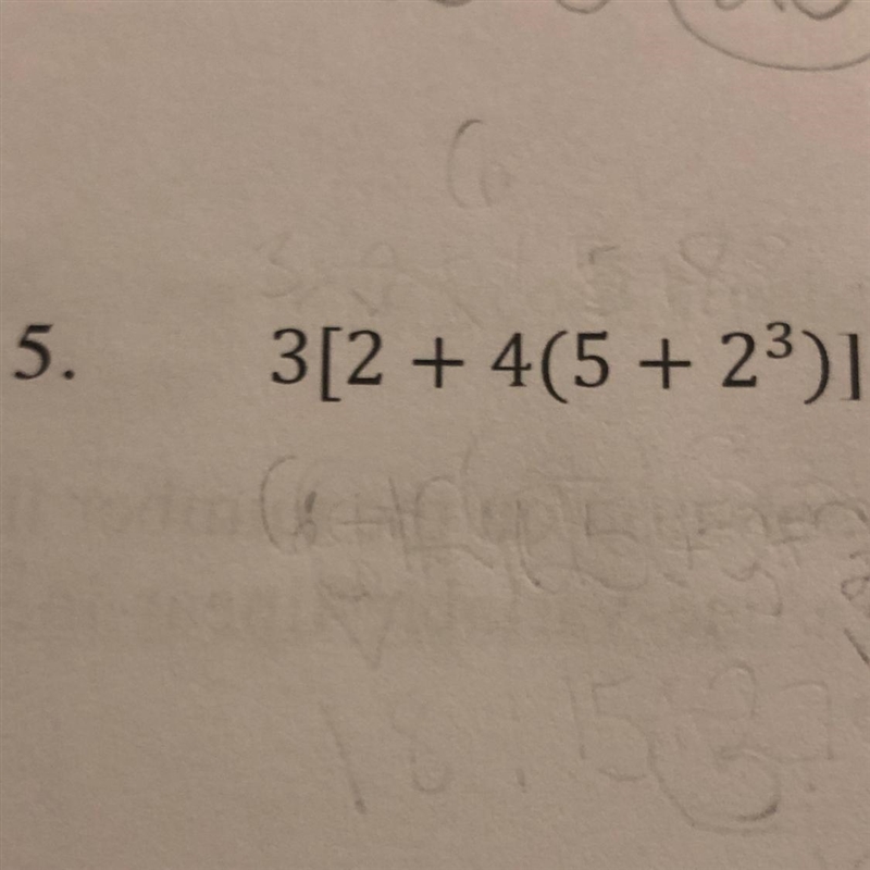 How do you solve #5? Show your work...-example-1