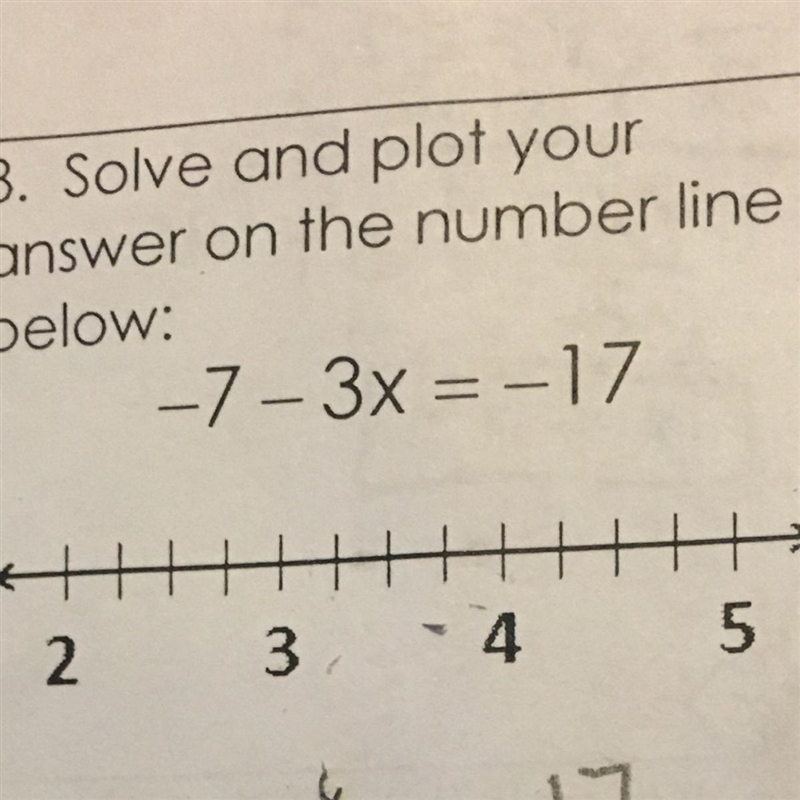 Where would 3.3333 be on this number line??-example-1