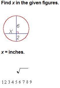 Find x in the given figures.-example-1