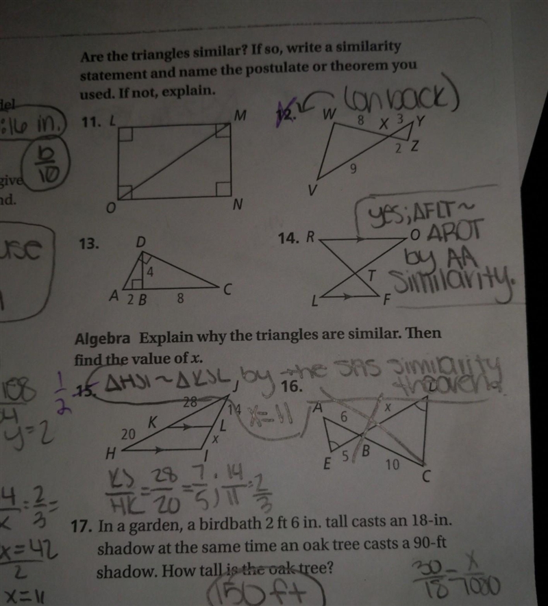 I need 12 and 15, please. If you could explain as well, it would be a big help!​-example-1