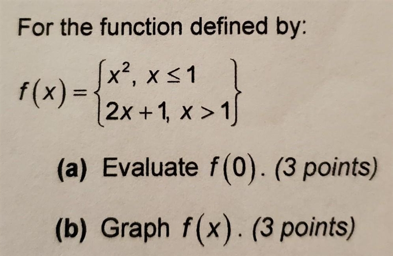 There is a picture with the Question I need help with, For the function defined by-example-1