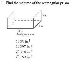 Find the volume of the rectangular prism. {Unit 2 - Lesson 7}-example-1