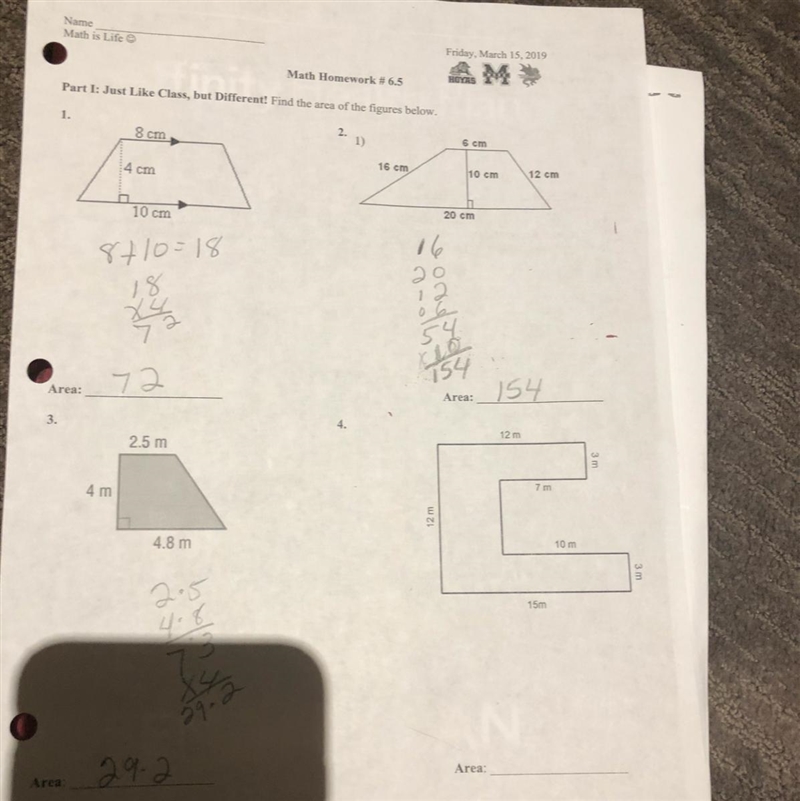 Are this answer right, and also question number do I add everything, any help please-example-1