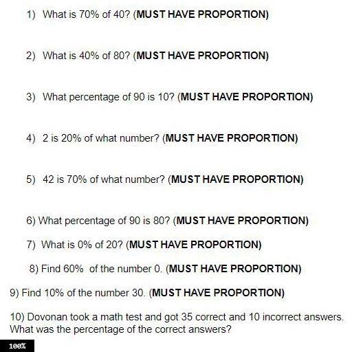 I've got about 10 questions for you math people it may be sort of easy. You need proportions-example-1