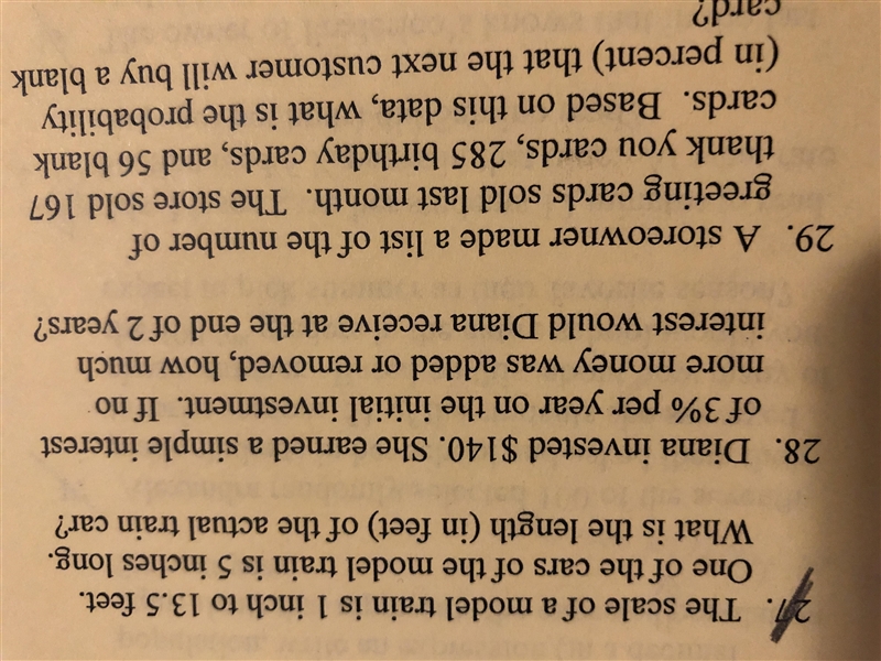 7TH GRADE MATH!! JUST NUMBER 28! THANKS!! :)-example-1