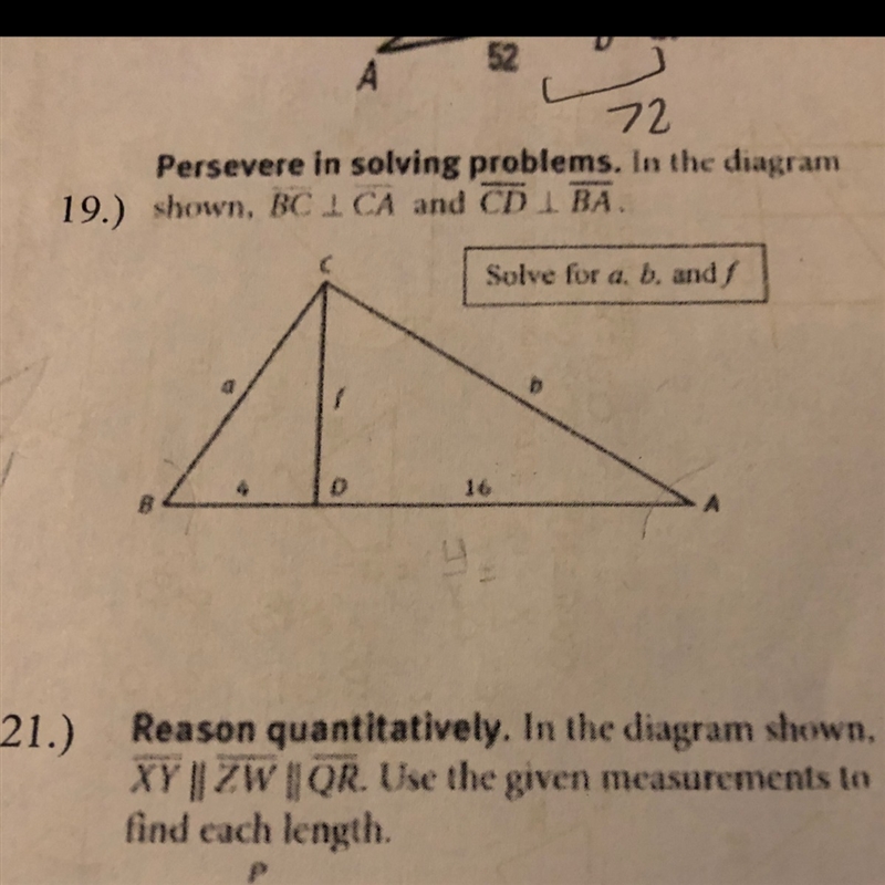 How to solve for a, b and f-example-1