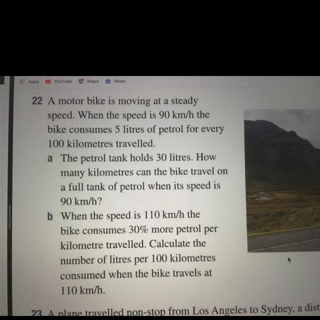 Please help with question 22b! Thanks :)-example-1