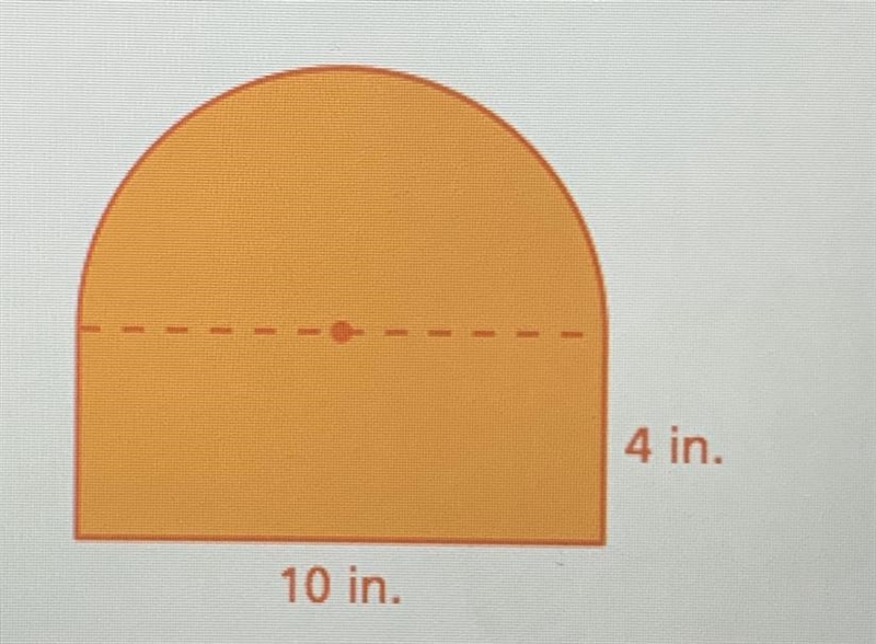 Find the area of the figure to the nearest hundredth.-example-1