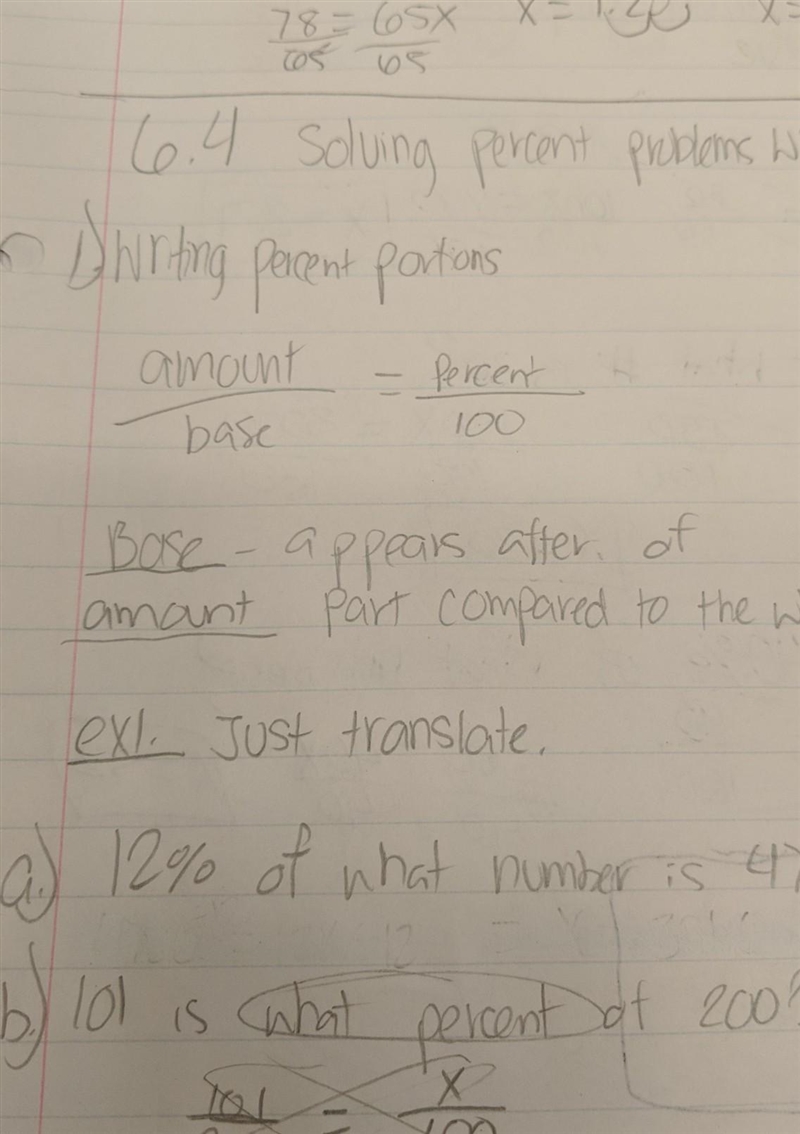 Translate to an equation and solve. Let x be the unknown number 20% of 43 is what-example-1