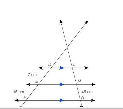 I NEED HELPPP Whats the length of LN?-example-1