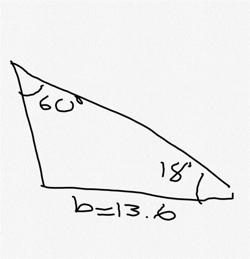 Please please please help, i need to find the area of this truangle using trig functions-example-1