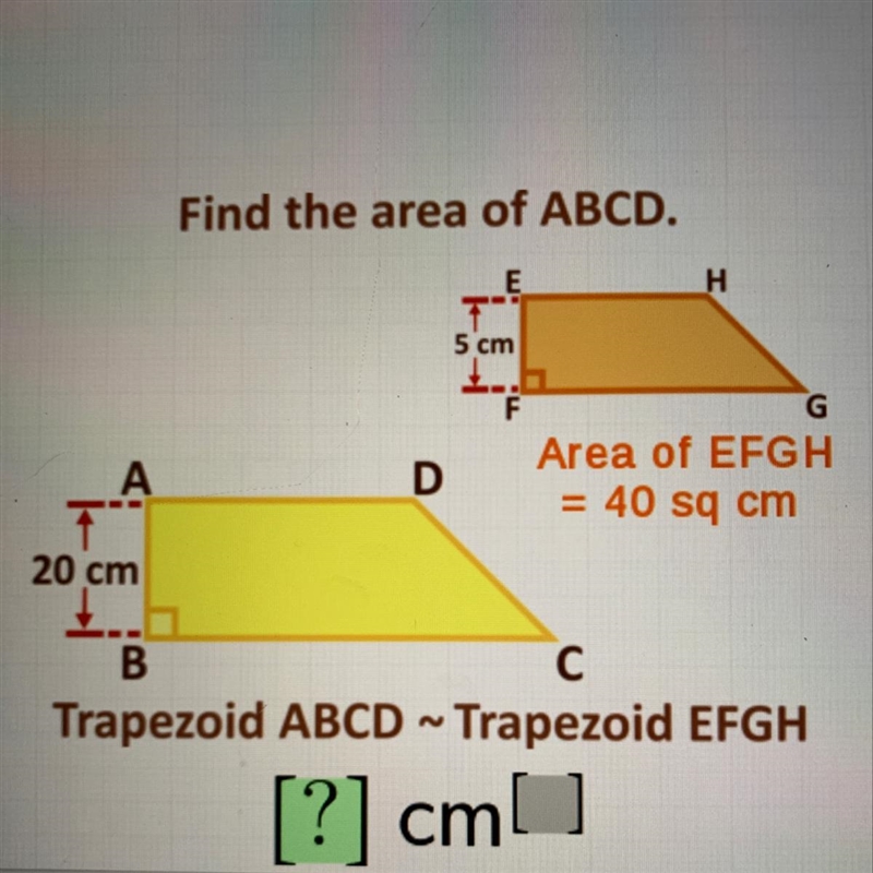 Find the area of abcd..step by step please.-example-1