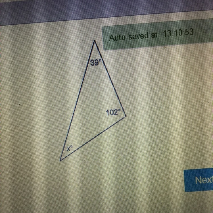 What is the value of x-example-1