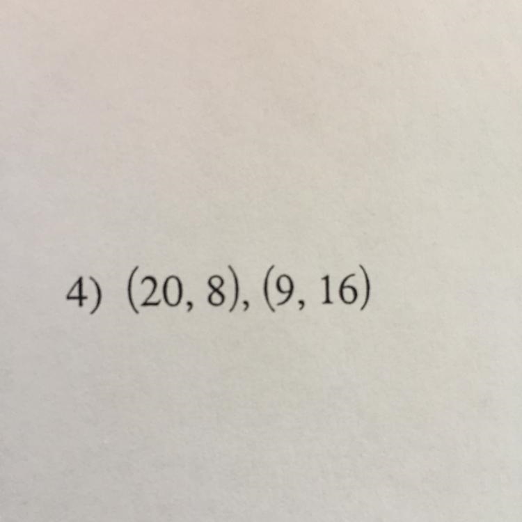 We are finding the slope of 2 points, I just need help getting started-example-1