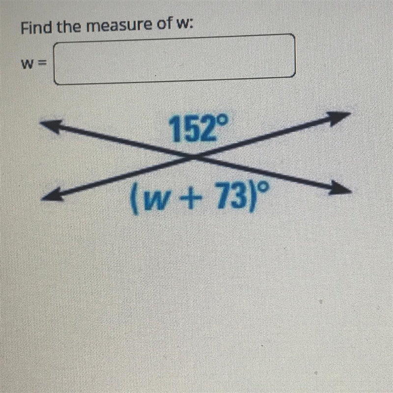 Find the measure of W-example-1