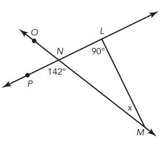 Compute the missing angles in the given figure.-example-1