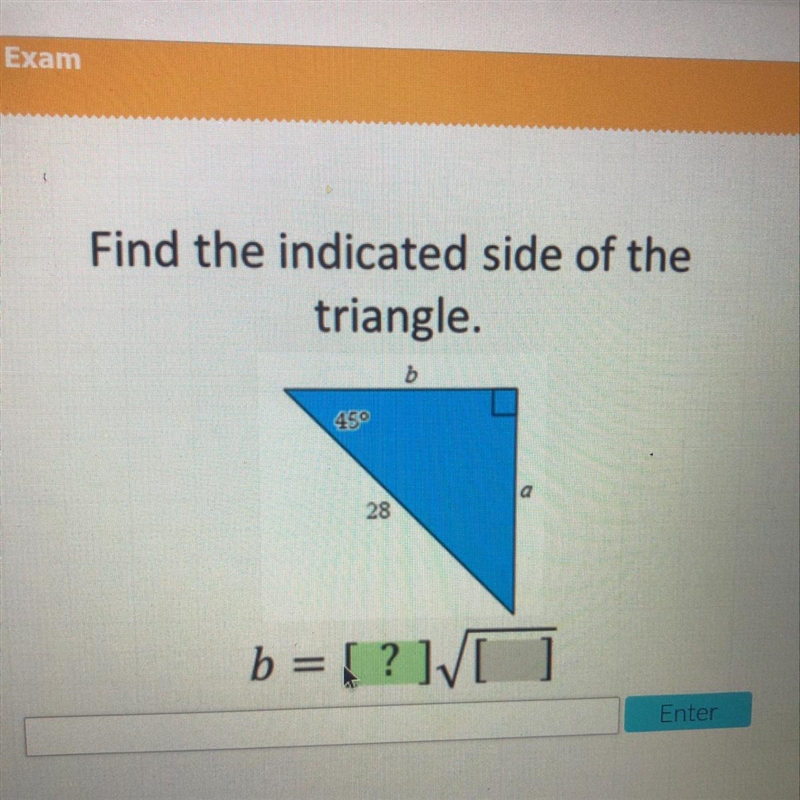 How do I solve this problem? Am I supposed to use tan, sin, or cos?-example-1