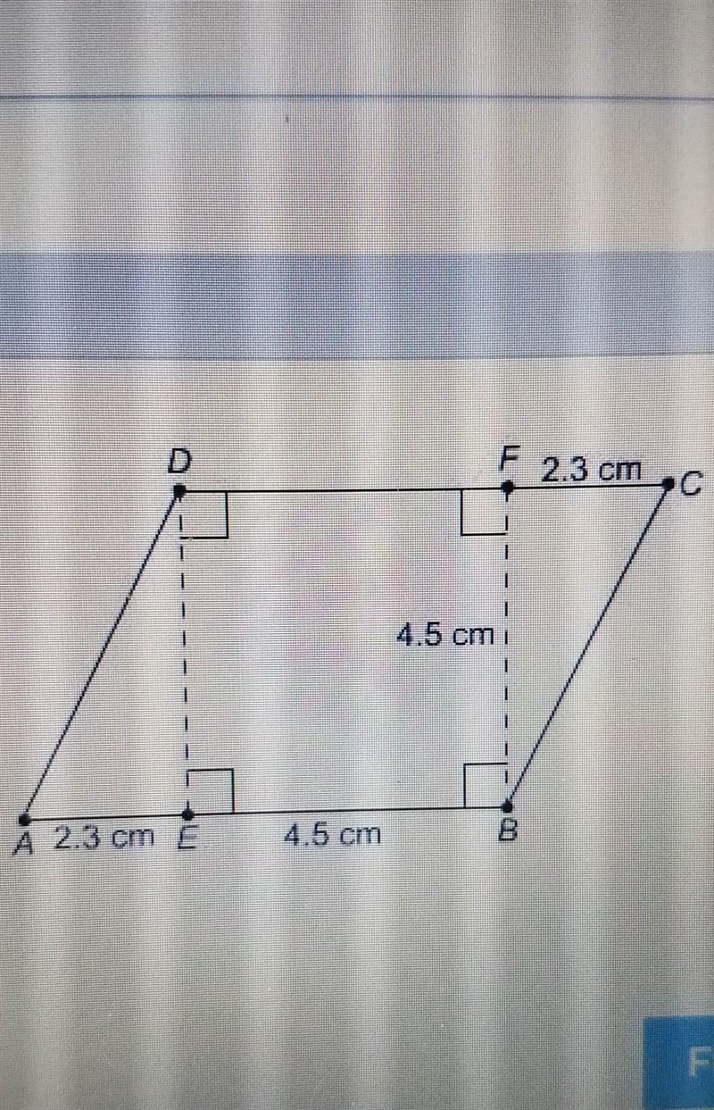 What is the area of this parallelogram? ​-example-1