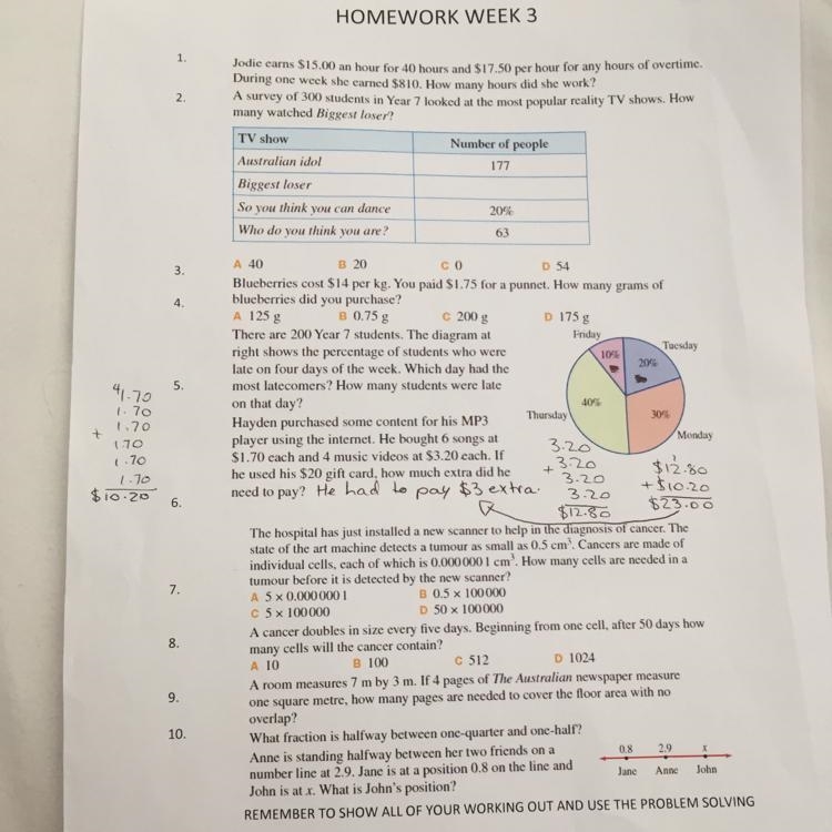 I NEED HELP!!! I need help with everything on this sheet except no.5-example-1