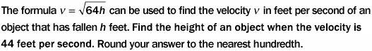 LOTS OF POINTS IF YOU ANSWER QUICK! 30.25 feet 350.54 feet 20.75 feet 53.07 feet-example-1