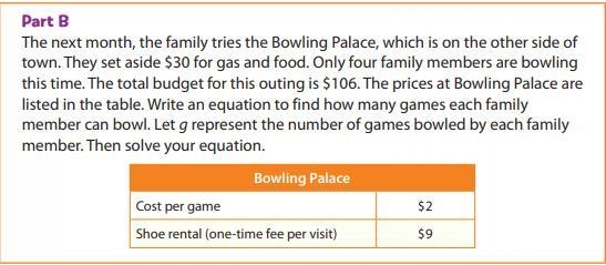 The next month, the family tries the bowling palace, which is on the other side of-example-1