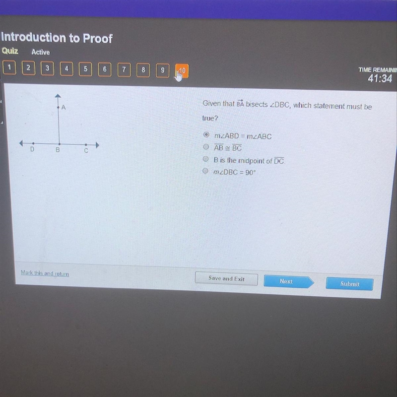 If m Answer choices are - Which property is shown Reflexive Substitution Symmetric-example-1