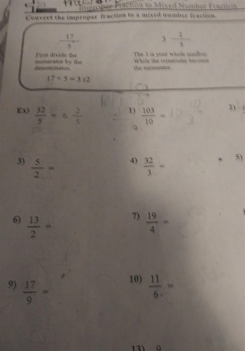 Convert the improper fraction to a mixed number​-example-1