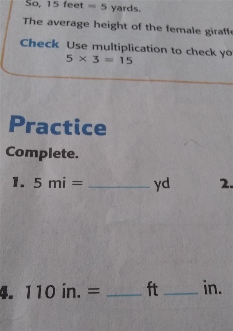 How many yards can fit in 5 miles​-example-1