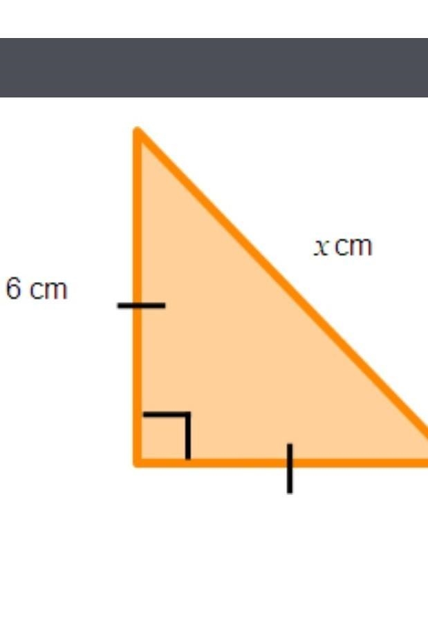 Determine the value of x A 2 root6 B6 root2 C-6 root3 D-12​-example-1