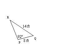 ΔABC is similar to ΔPQR. Find the length of RP.-example-1