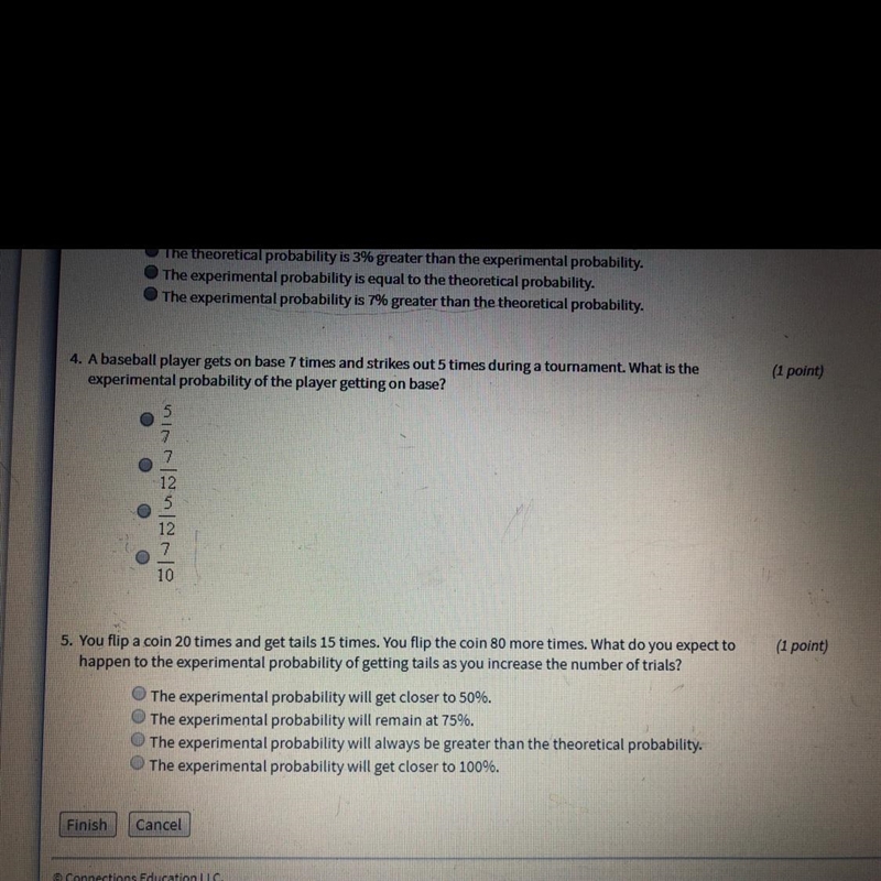 What probability of player getting to base Probability of getting tails-example-1