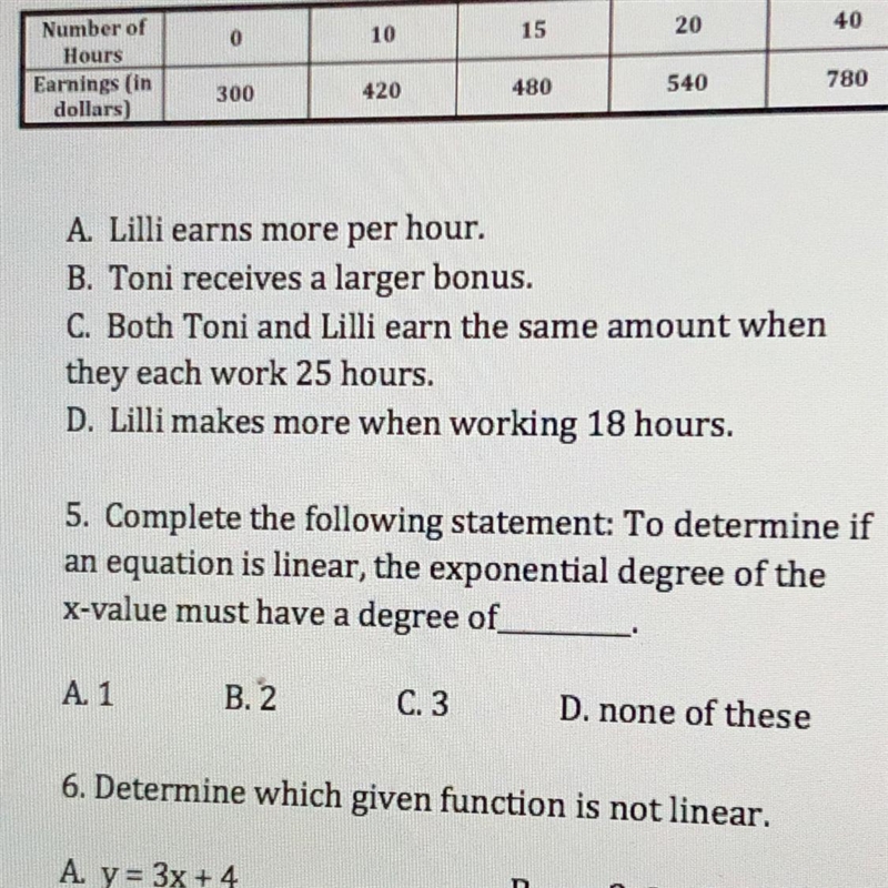 I need help for number 5-example-1