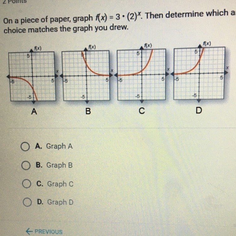 On a piece of paper, graph f(x)=3•(2)^x-example-1