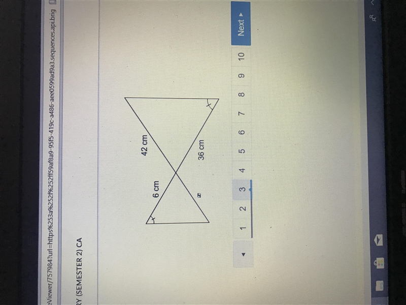 What Is The Value Of X?-example-1