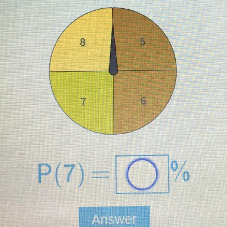 How do I find the probability of 7?-example-1